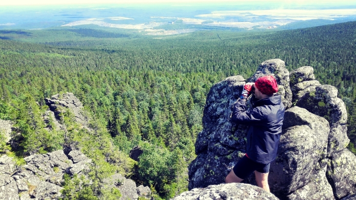 Как пермский турист покоряет горные вершины на велосипеде