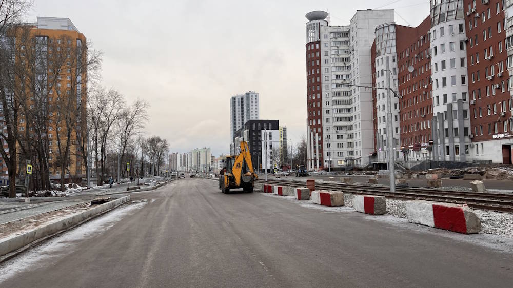 Технический запуск движения по улице Карпинского запланирован на 7 декабря