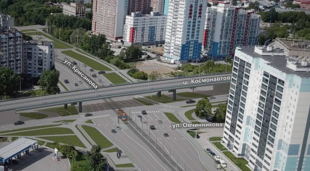 Движение по новому путепроводу на шоссе Космонавтов запустят в ноябре