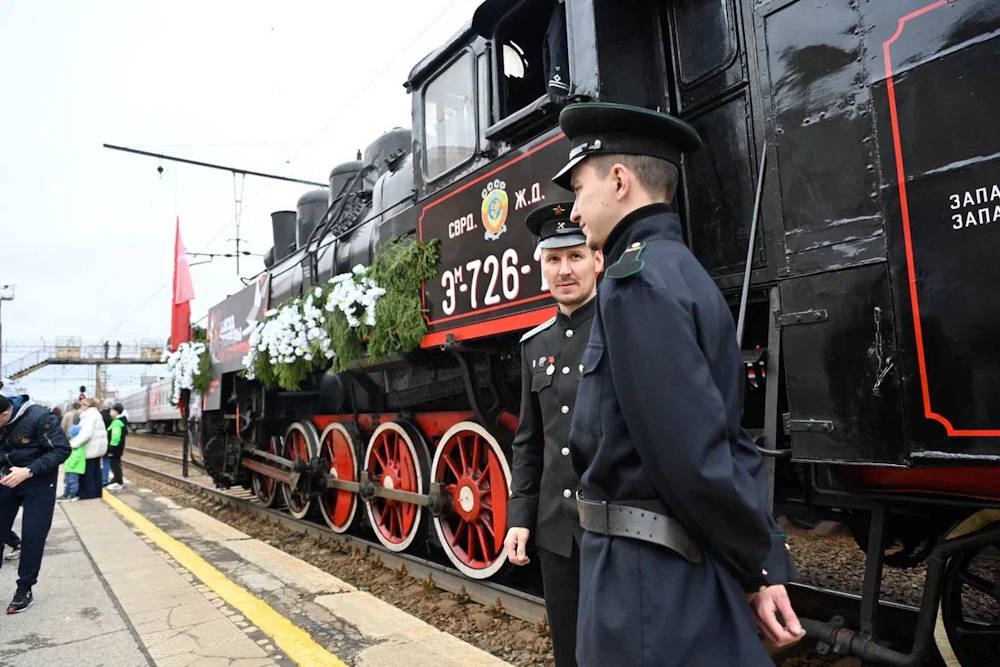 «Поезд Победы «Молотов» направился в Краснокамск
