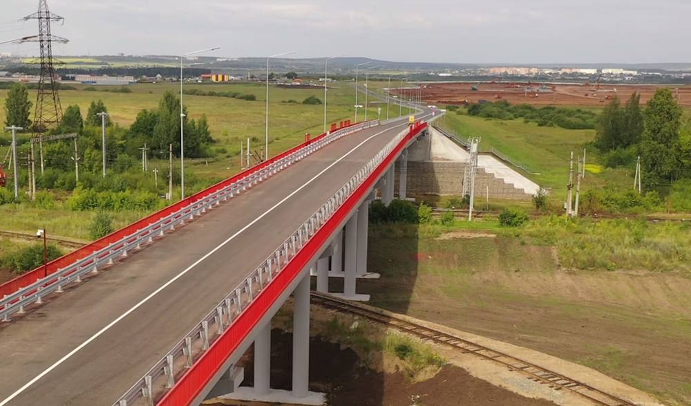 В Перми открыли движение по новому выезду с промузла «Осенцы»
