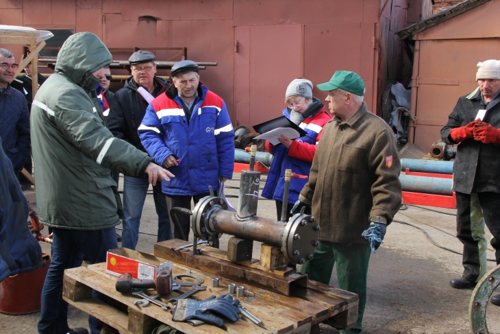 В «НОВОГОР-Прикамье» прошел конкурс профмастерства среди электрогазосварщиков