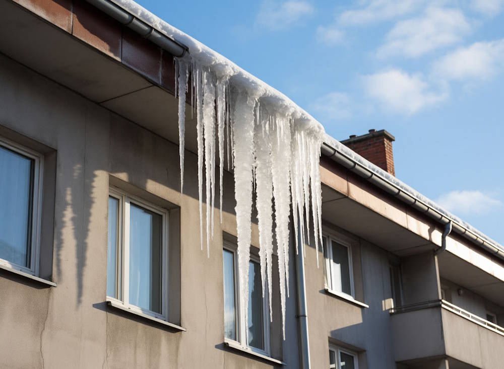 В Перми с помощью ИИ будут выявлять наледь на крышах зданий