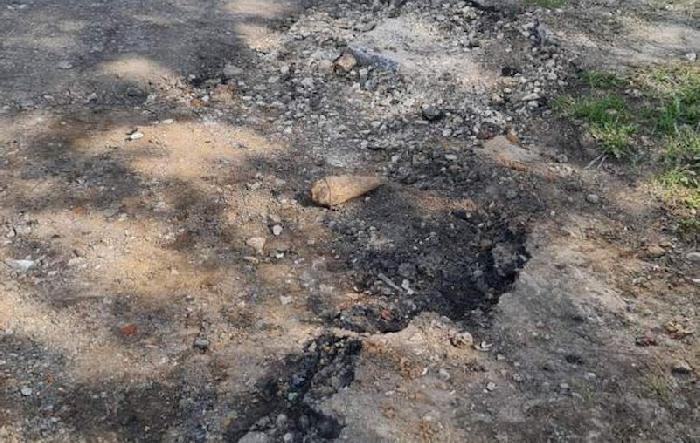 В ходе ремонта дороги в Перми нашли старую минометную мину